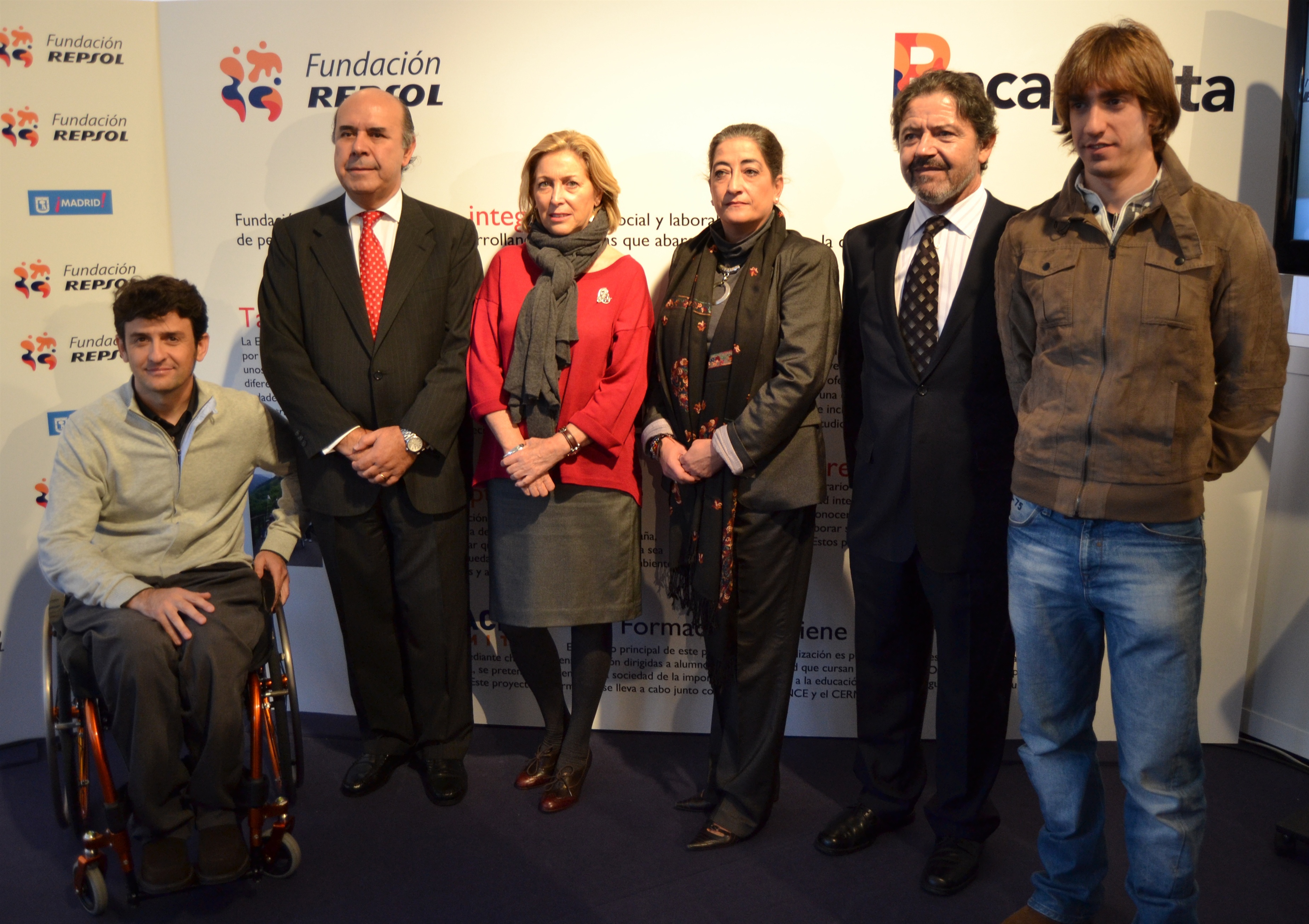 La Fundación Repsol presenta en Madrid el proyecto »Recapacita»