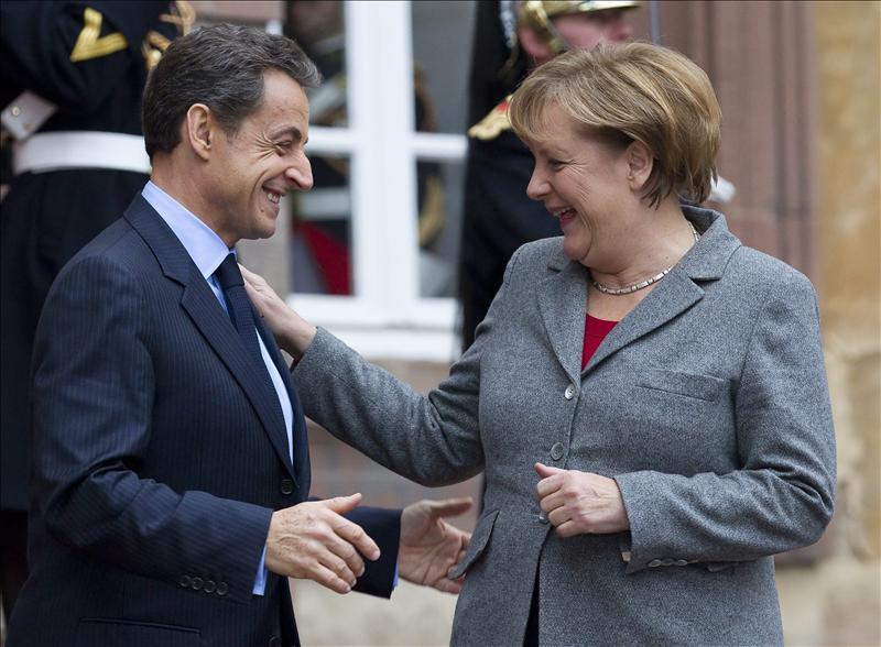 Merkel y Sarkozy, dos enemigos íntimos para salvar el euro