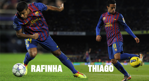 Thiago y Rafinha, la pareja de hermanos número 23 del Barcelona