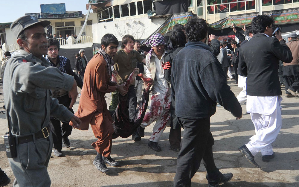 Más de medio centenar de muertos en dos ataques contra chiíes en Afganistán