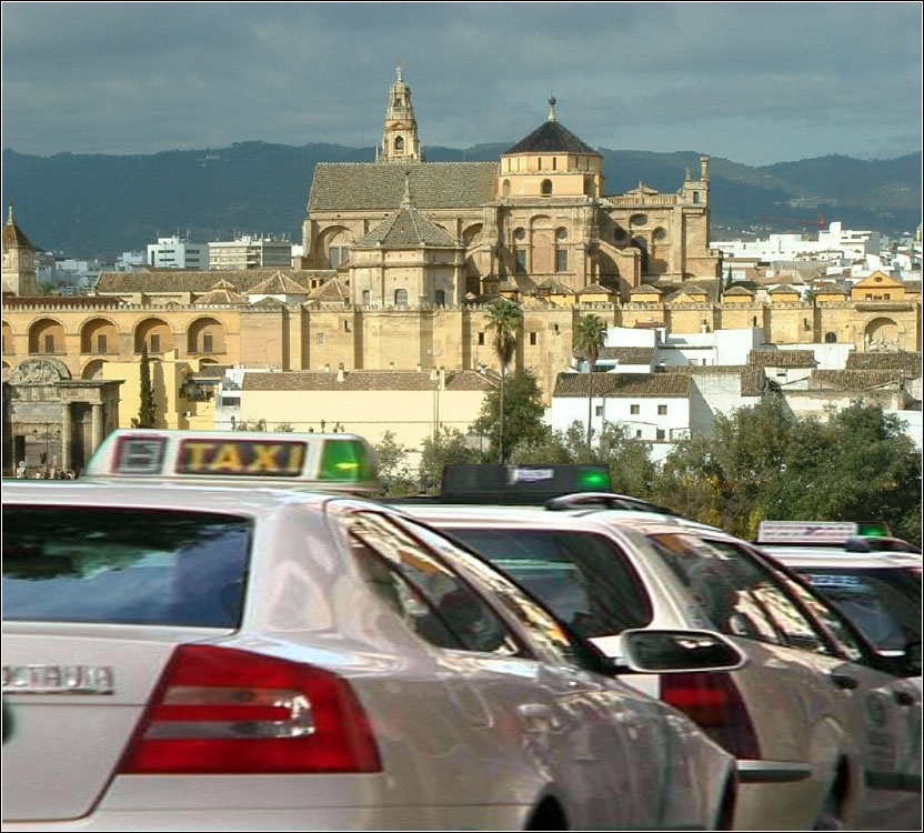 Taxistas de Córdoba darán paseos gratuitos por el alumbrado navideño a personas residentes en centros de tercera edad