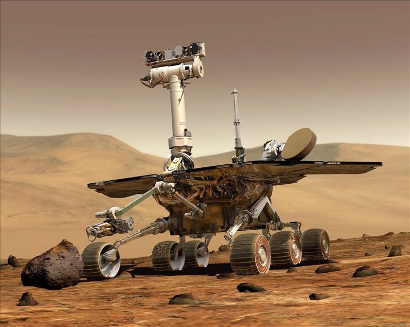 Opportunity, el robot explorador de la NASA, encuentra rastro de agua en Marte