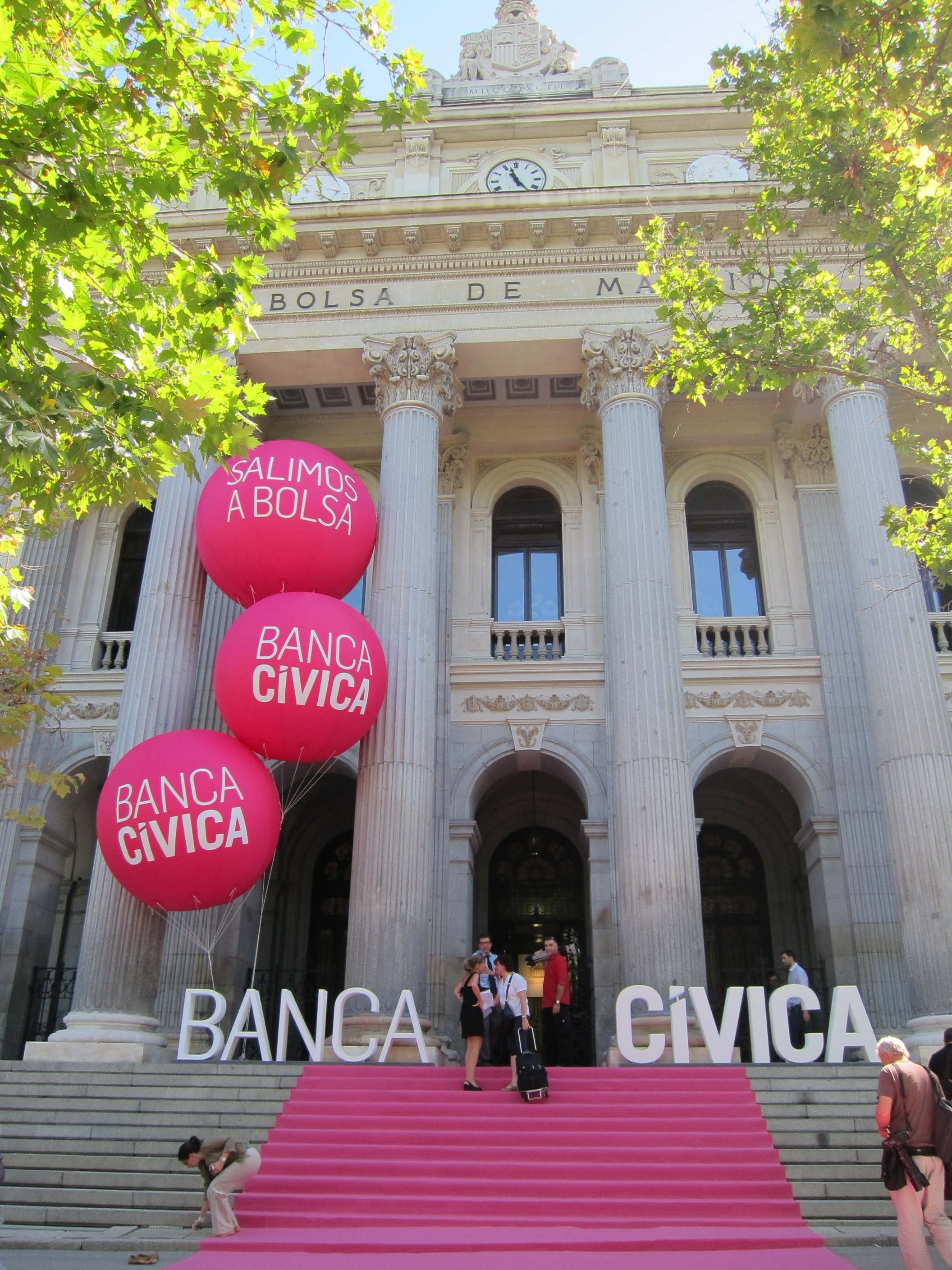 Banca Cívica entra en el Ibex Medium Cap, que agrupa a las empresas de mediana capitalización