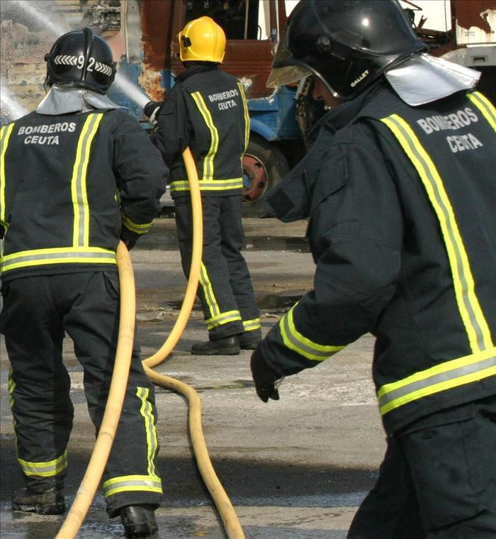 Una menor que se dio a la fuga causó el fuego del centro de acogida de Ceuta