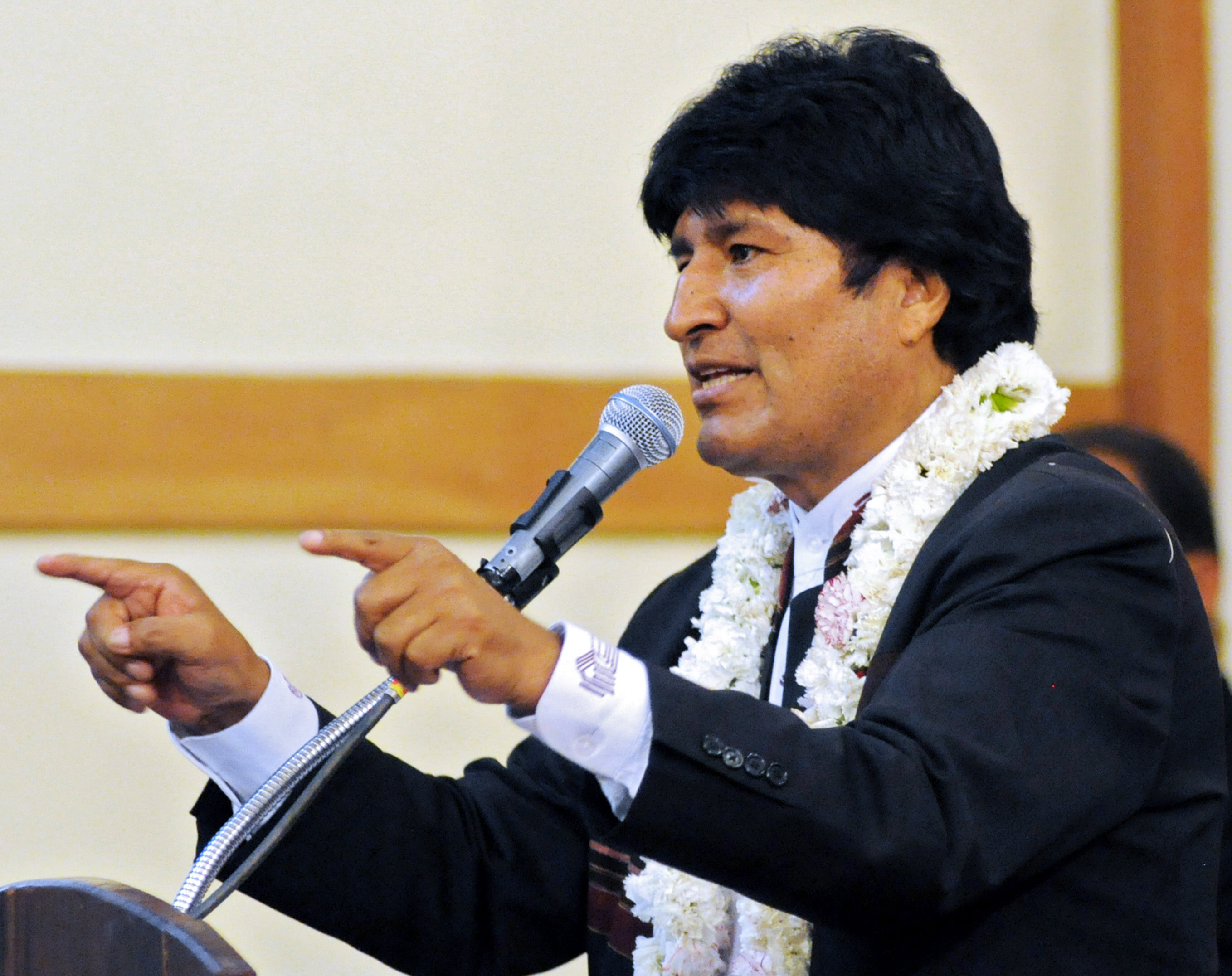 Evo Morales cambiará la ley de Prensa, a la que acusa de manipular para desestabilizarle