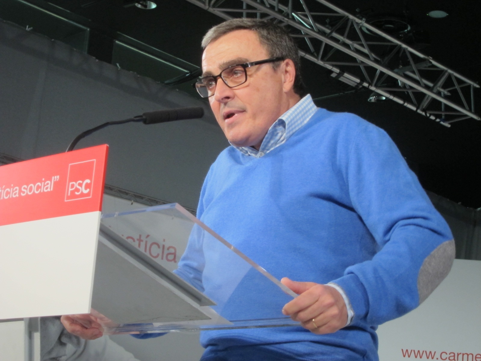 El alcalde de Lleida quiere ser presidente de la Generalitat cuando el PSC desplace al actual Gobierno de CiU