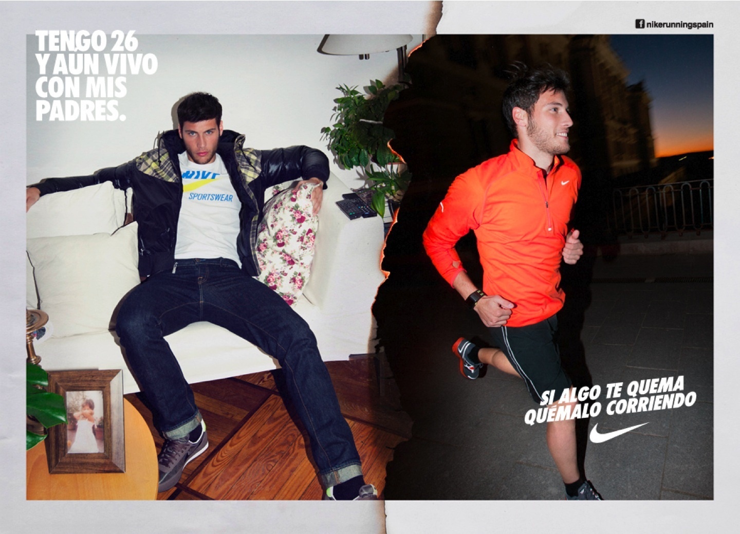 Nike lanza la campaña »Si algo te quema, quémalo corriendo» para que los madrileños se dediquen al »running»