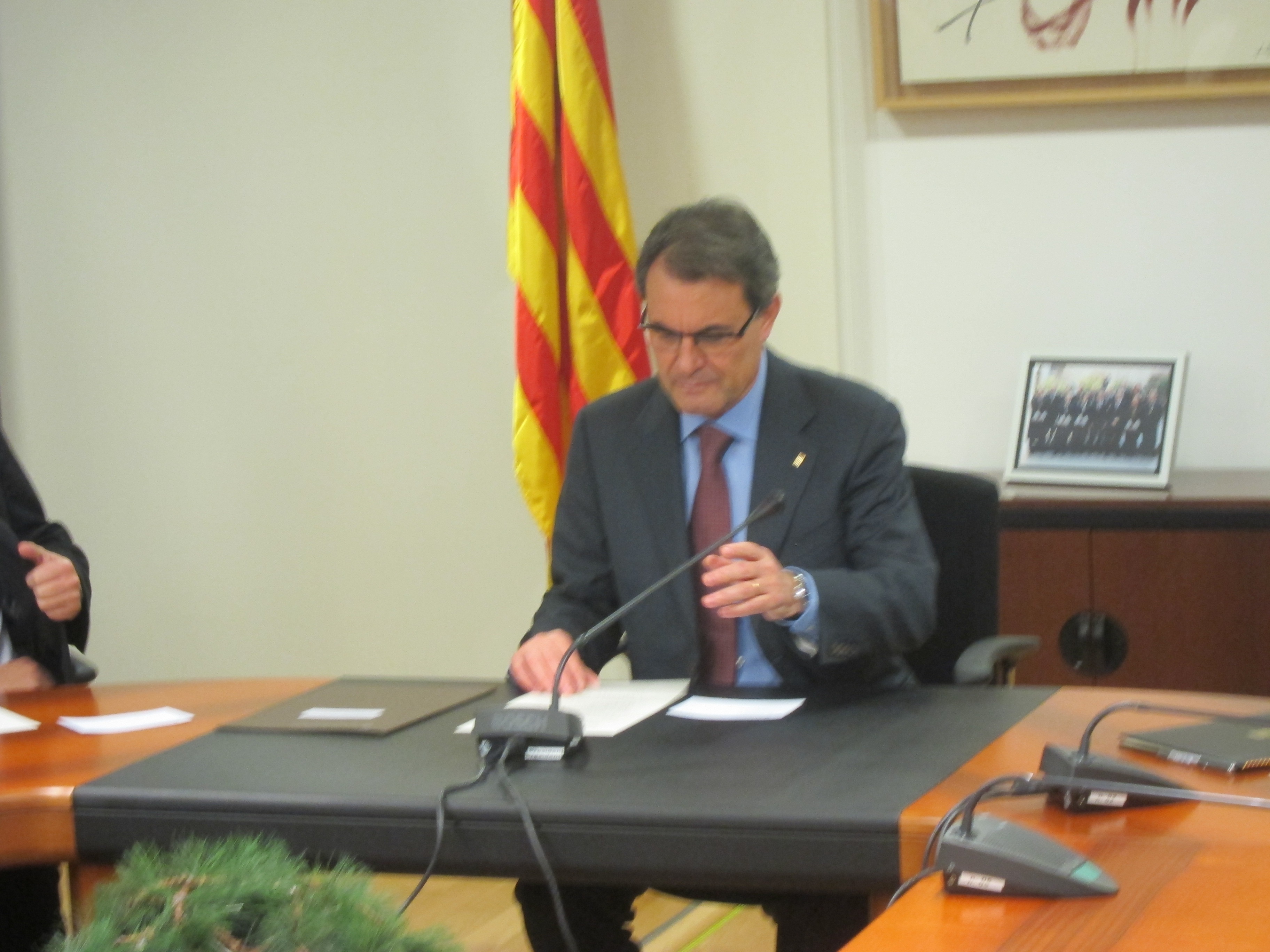 Artur Mas asume que la subida provocará críticas y protestas
