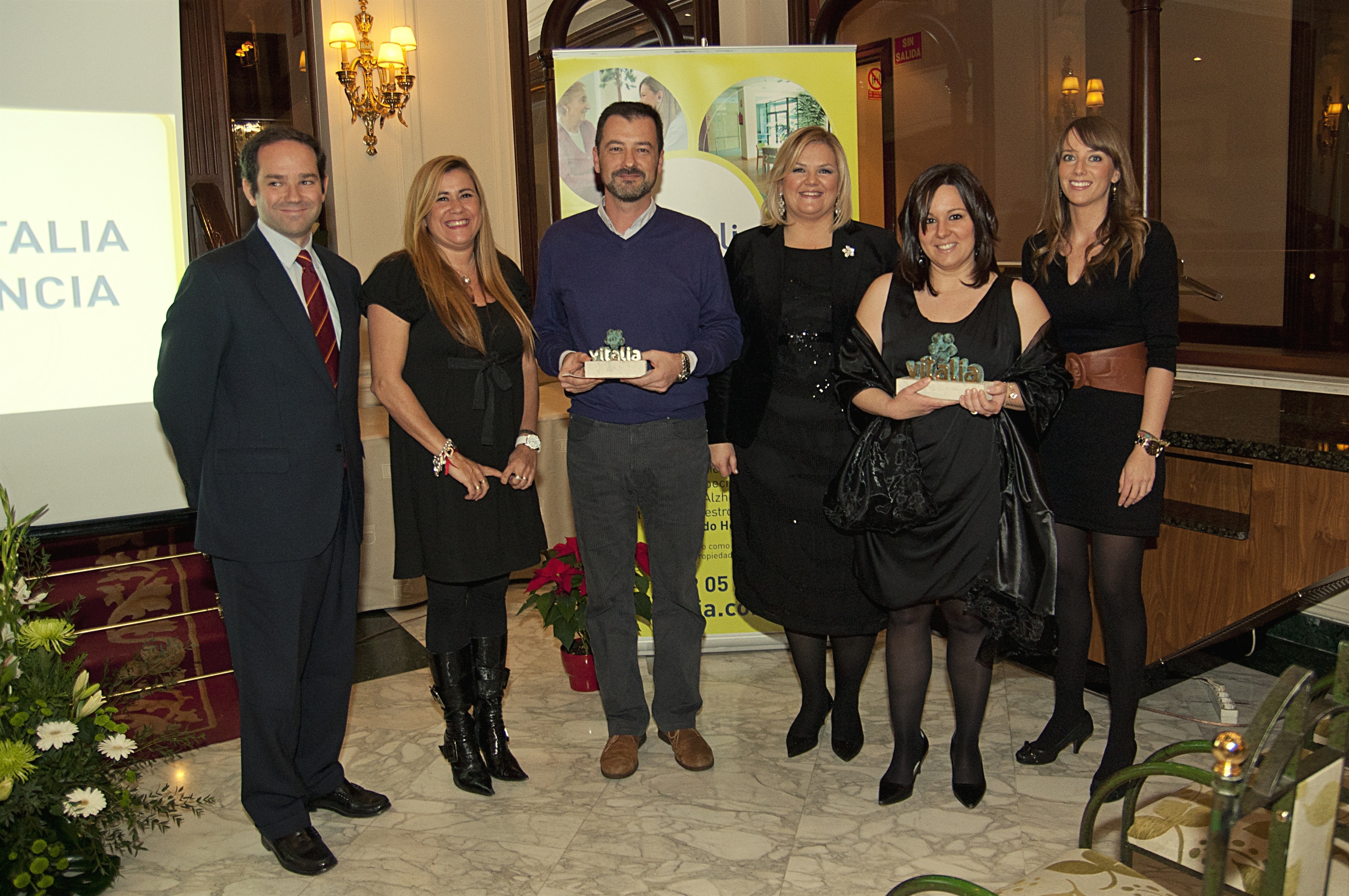 El Grupo Vitalia premia a su centro de Oviedo por la »Excelencia en el Servicio»