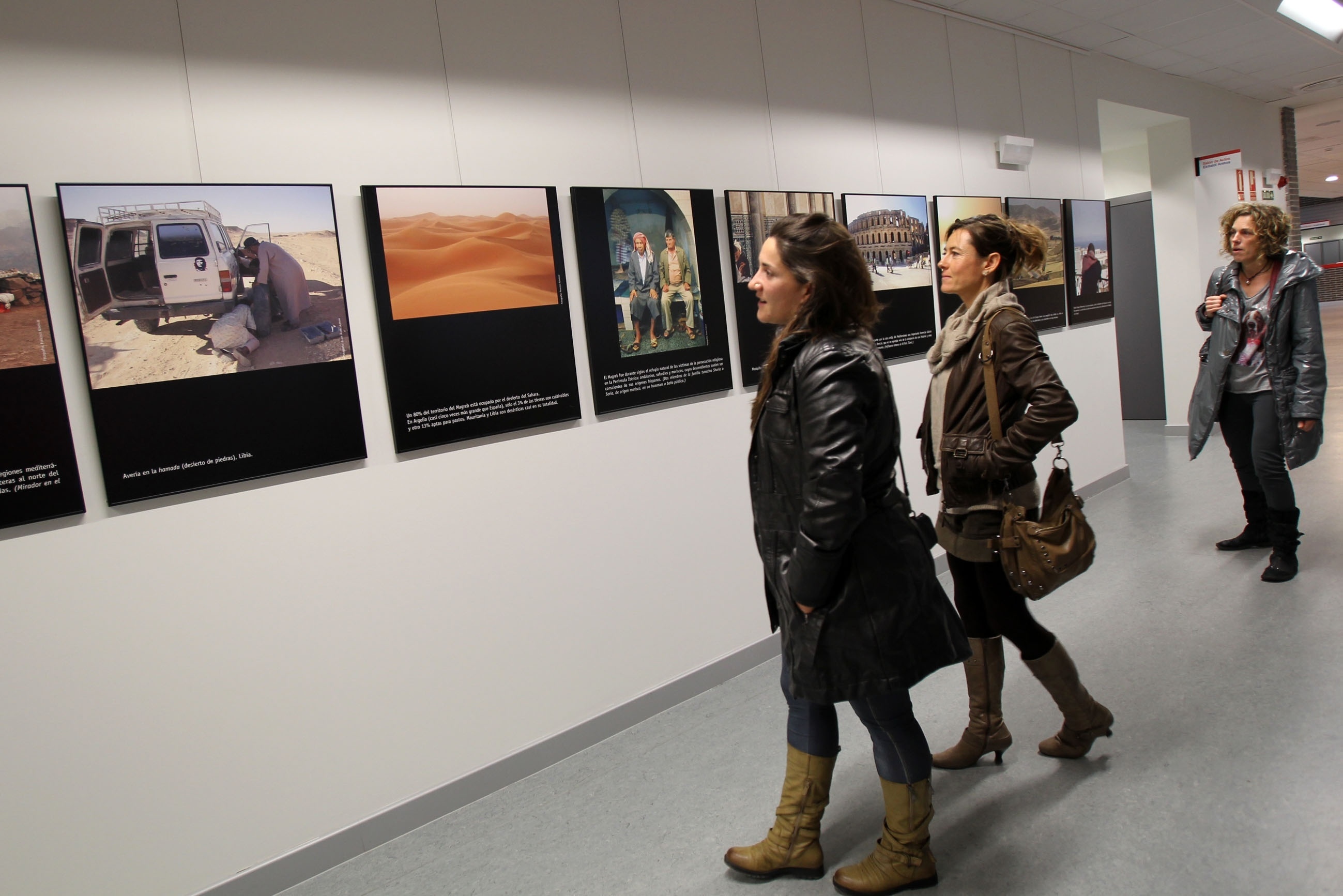 El campus de la UPNA en Tudela acoge hasta el 9 de enero una exposición fotográfica sobre el Magreb