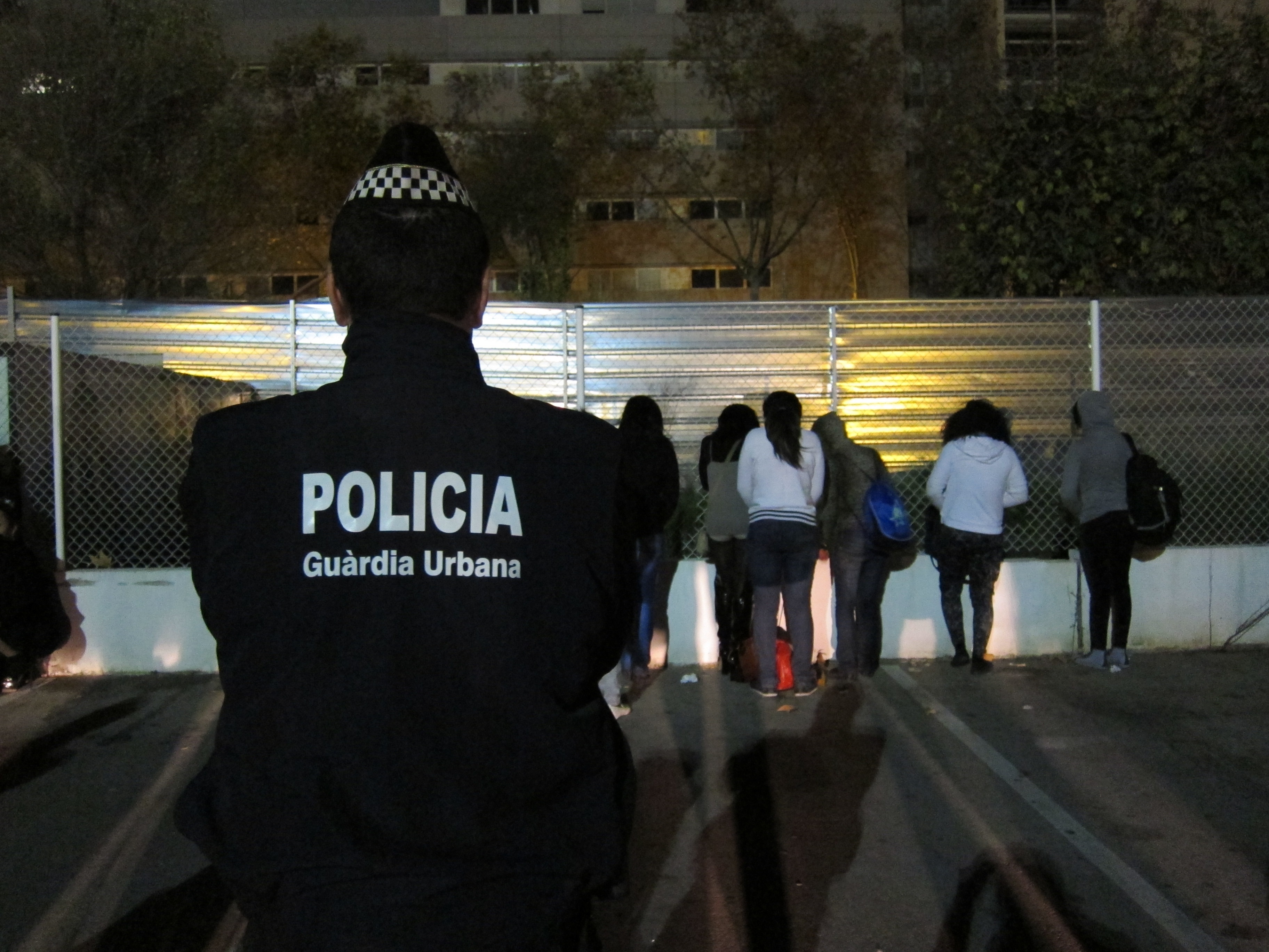 45 identificados en una macrorredada contra la prostitución en Barcelona