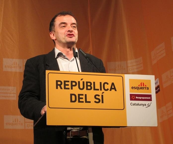 ERC asume que no podrá subir a la tribuna para debatir con Rajoy por su inclusión en el grupo de IU