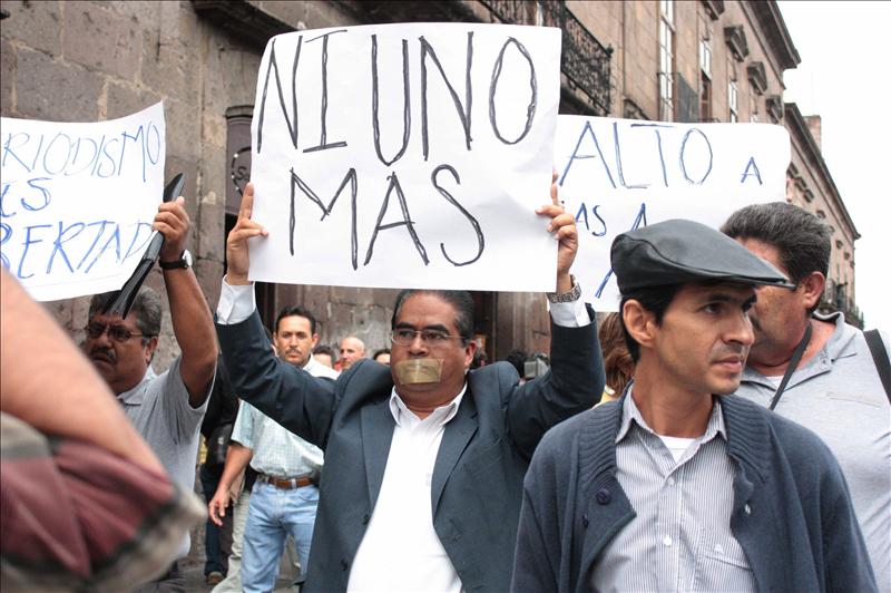 México es el país más peligroso del mundo para ejercer el periodismo, según una ONG