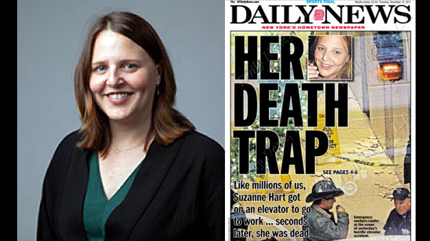 La muerte de Suzanne Hart en Nueva York es la última tragedia en un ascensor