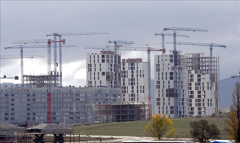 La construcción de nueva vivienda libre cae un 5,2 por ciento en el tercer trimestre