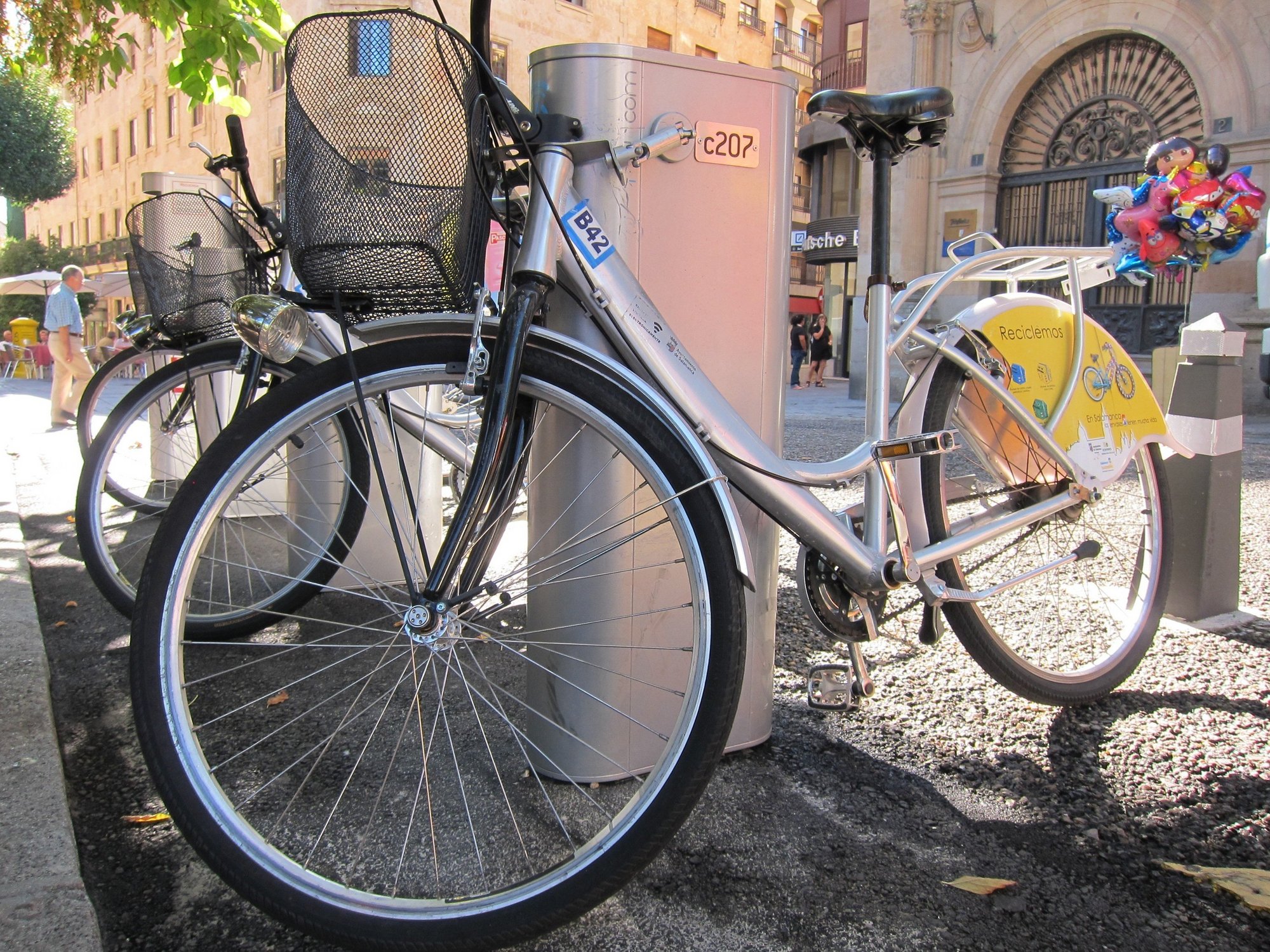 El sistema de préstamo de bicicletas de Salamanca suma 14.000 usuarios en su primer año de funcionamiento