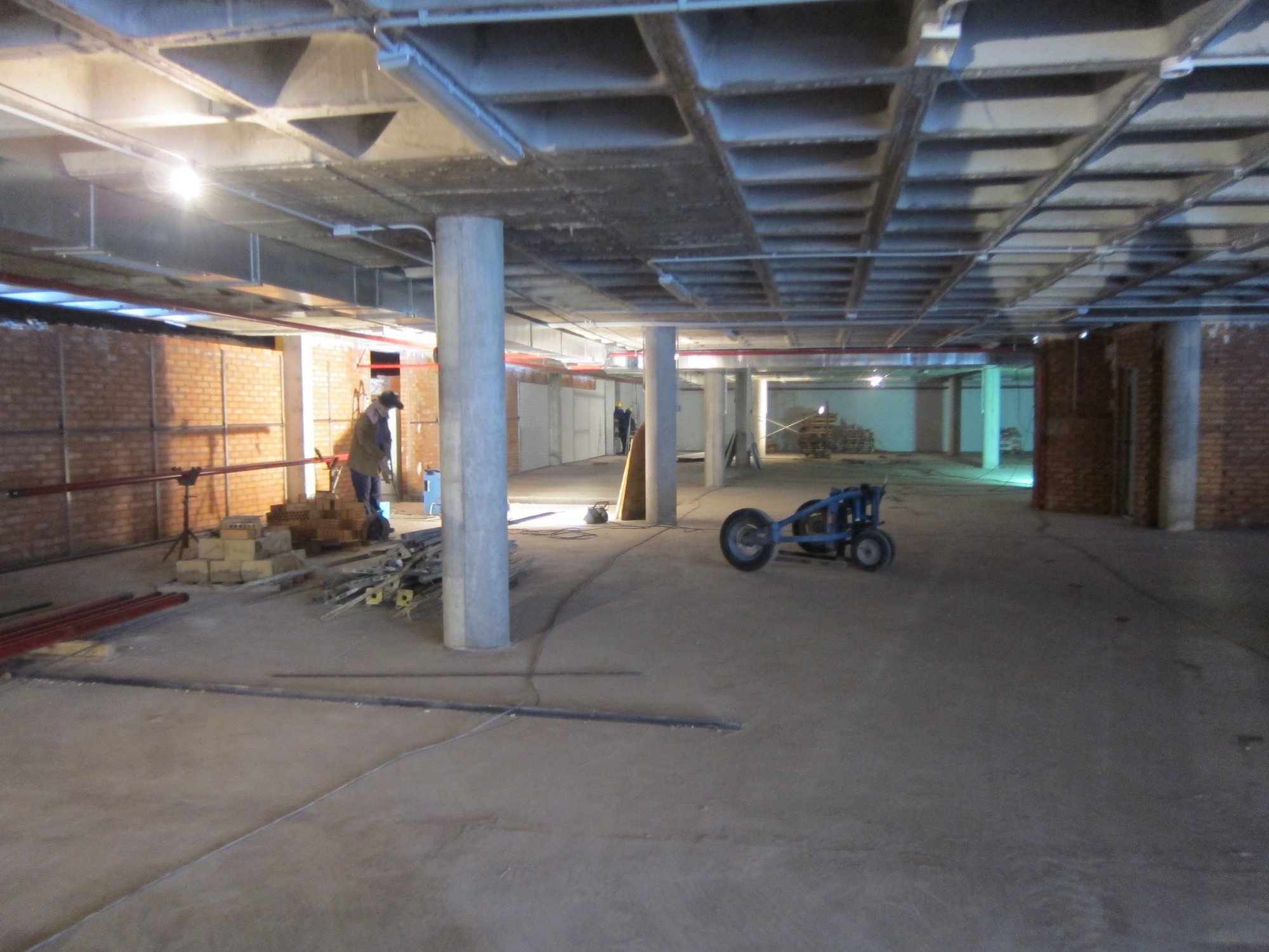 El parking subterráneo de la Plaza Filipinas de Toledo estará listo en el mes de febrero