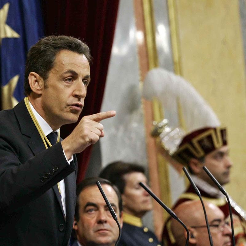 El Rey impone este lunes a Sarkozy el Toisón de Oro en un acto en el Palacio Real sin precedentes desde 1931