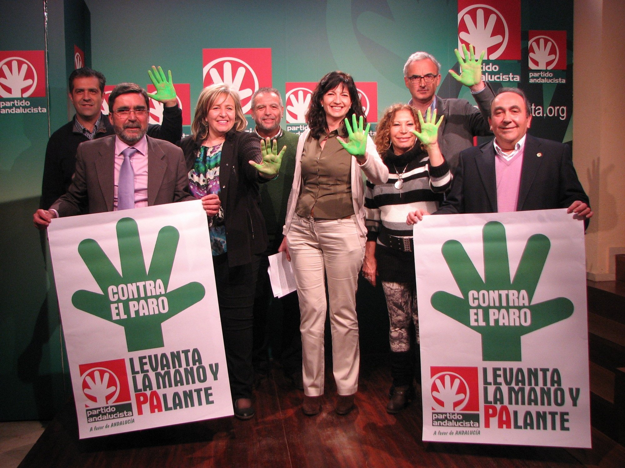 El Partido Andalucista se movilizará contra el paro en la Moncloa y organizará «marchas urbanas»