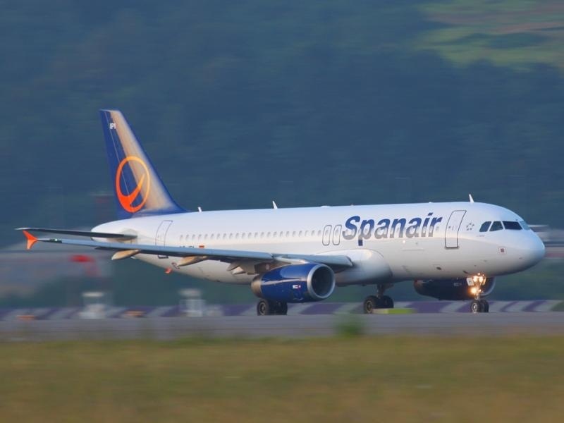 Spanair tenía previstas para este lunes 6 salidas y 1 llegada en los Aeropuertos de la Comunitat