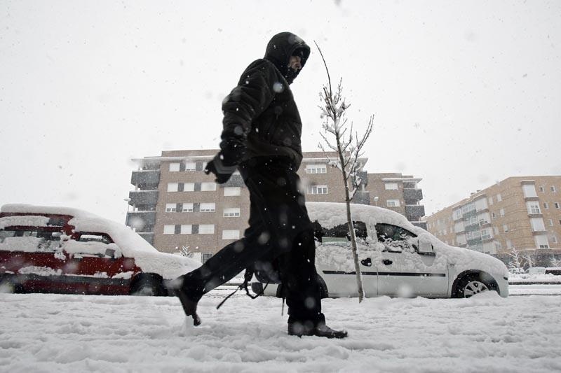 Casi 50 provincias, entre ellas Asturias, en alerta este domingo por frío, nieve y viento