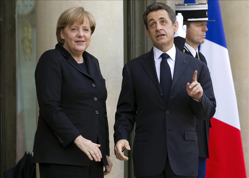 Merkel y Sarkozy explicarán a dúo en TV su compromiso político