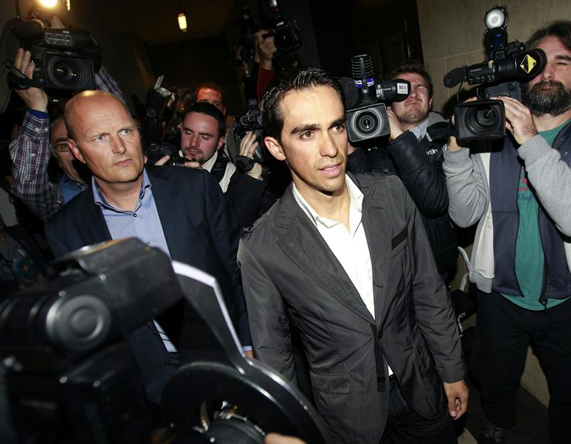 Así se defendió Contador de la sanción del TAS