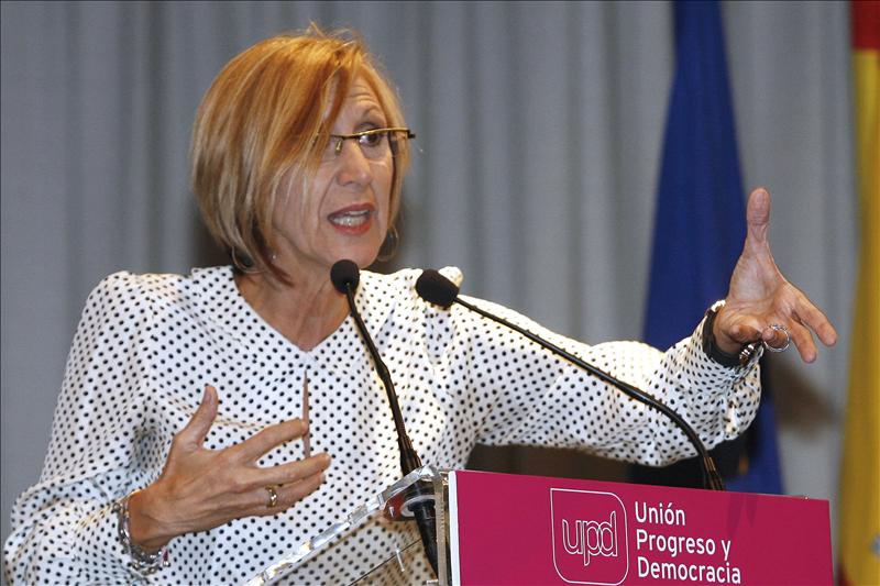 Rosa Díez cree que el CIS anticipa que UPyD será decisivo en Andalucía y Asturias
