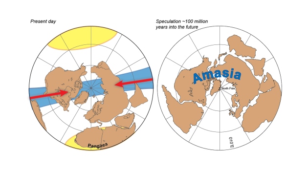 Amasia será el nuevo súper continente en el Polo Norte