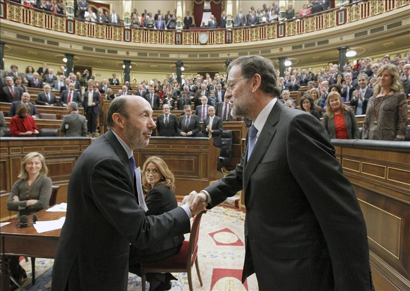 Rajoy y Rubalcaba se reunirán el miércoles por primera vez en La Moncloa