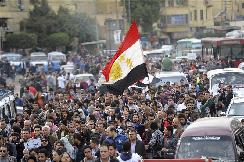 Huelga general en Egipto para exigir la renuncia de la Junta Militar