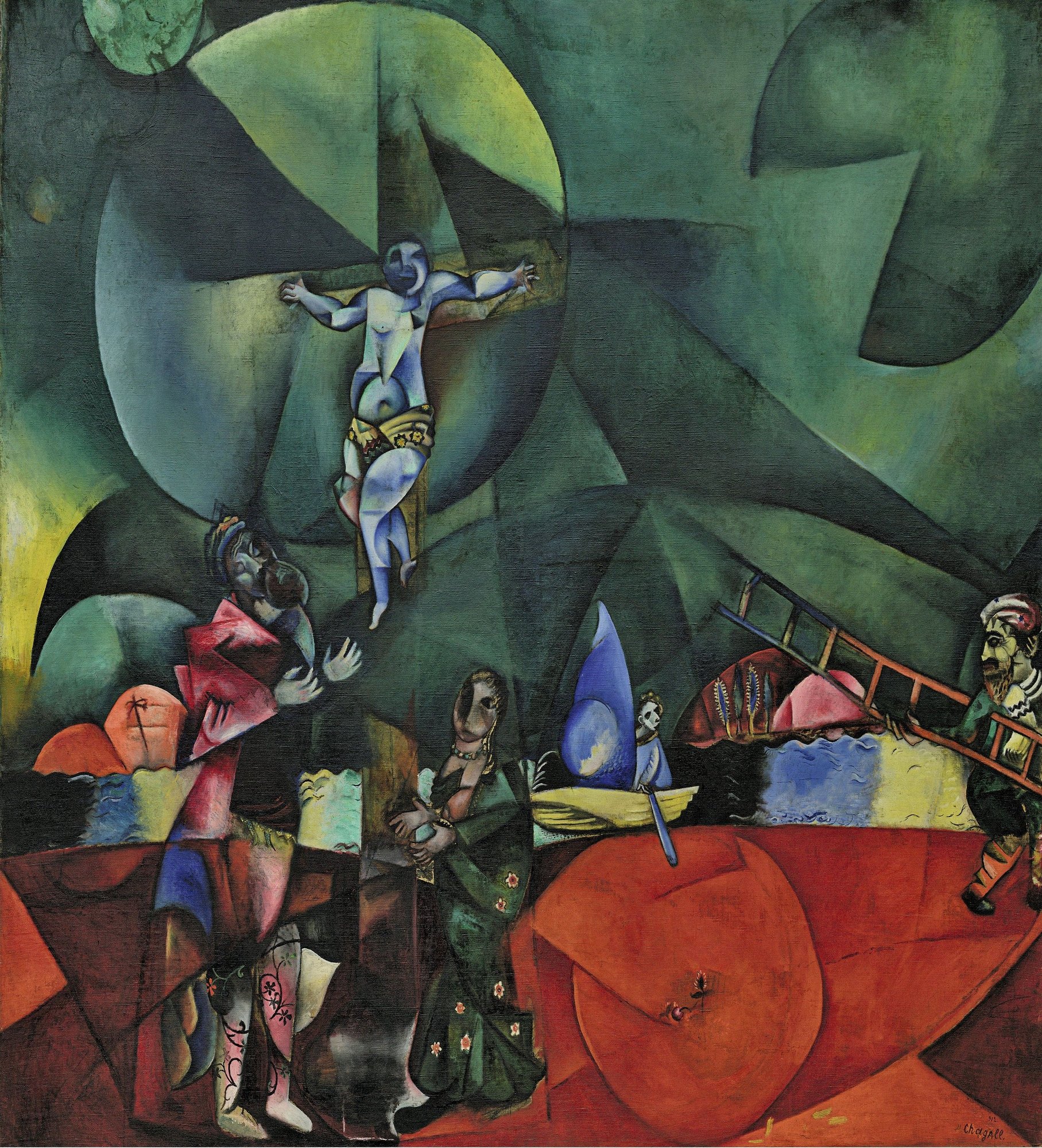 Marc Chagall se vuelve poeta de la pintura en la exposición del Thyssen