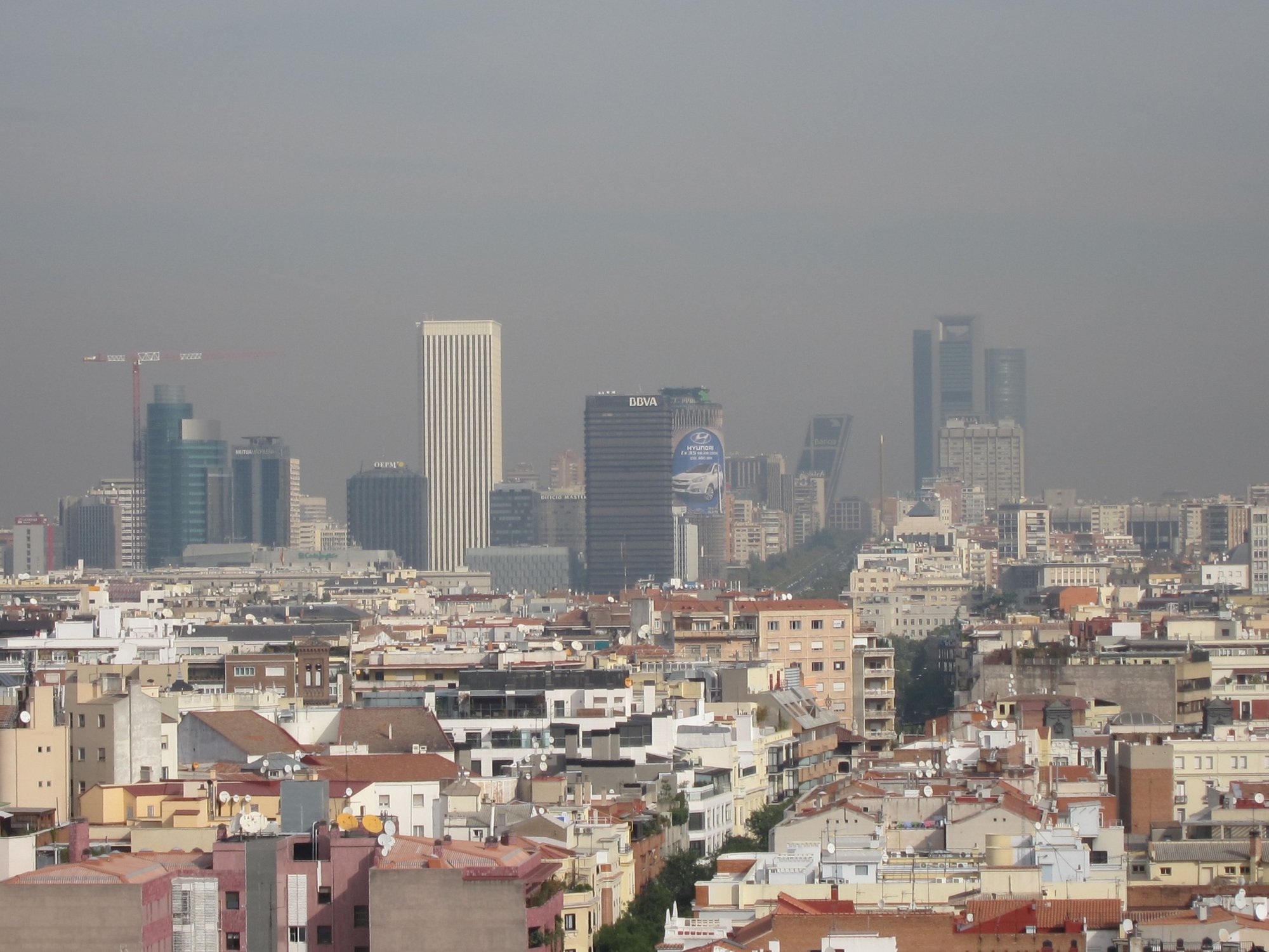 Ecologistas asegura que Madrid «no cumple con los requisitos de Calidad del Aire»