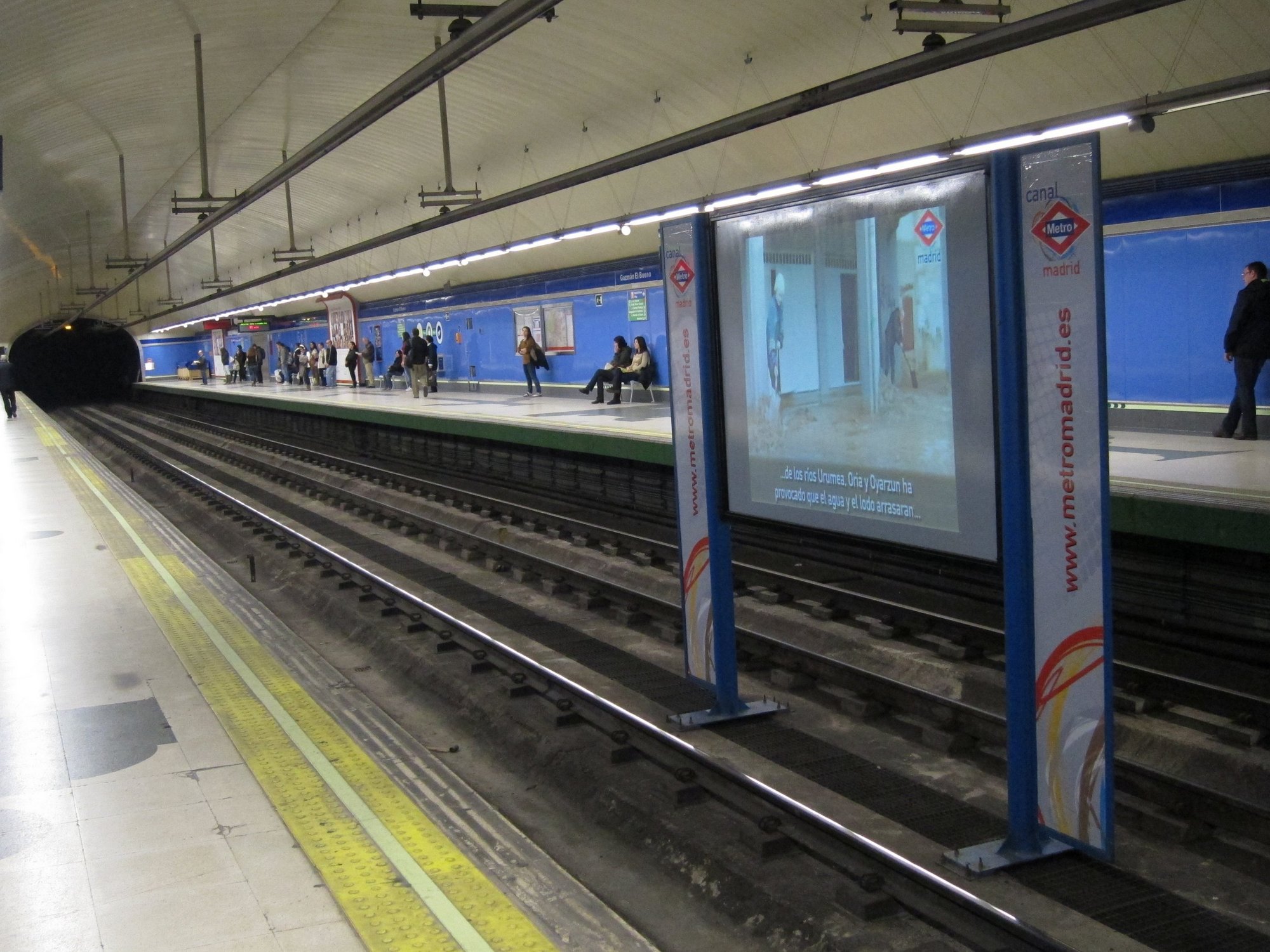 Reanudado el servicio en línea 6 de Metro tras quedar interrumpido durante media hora