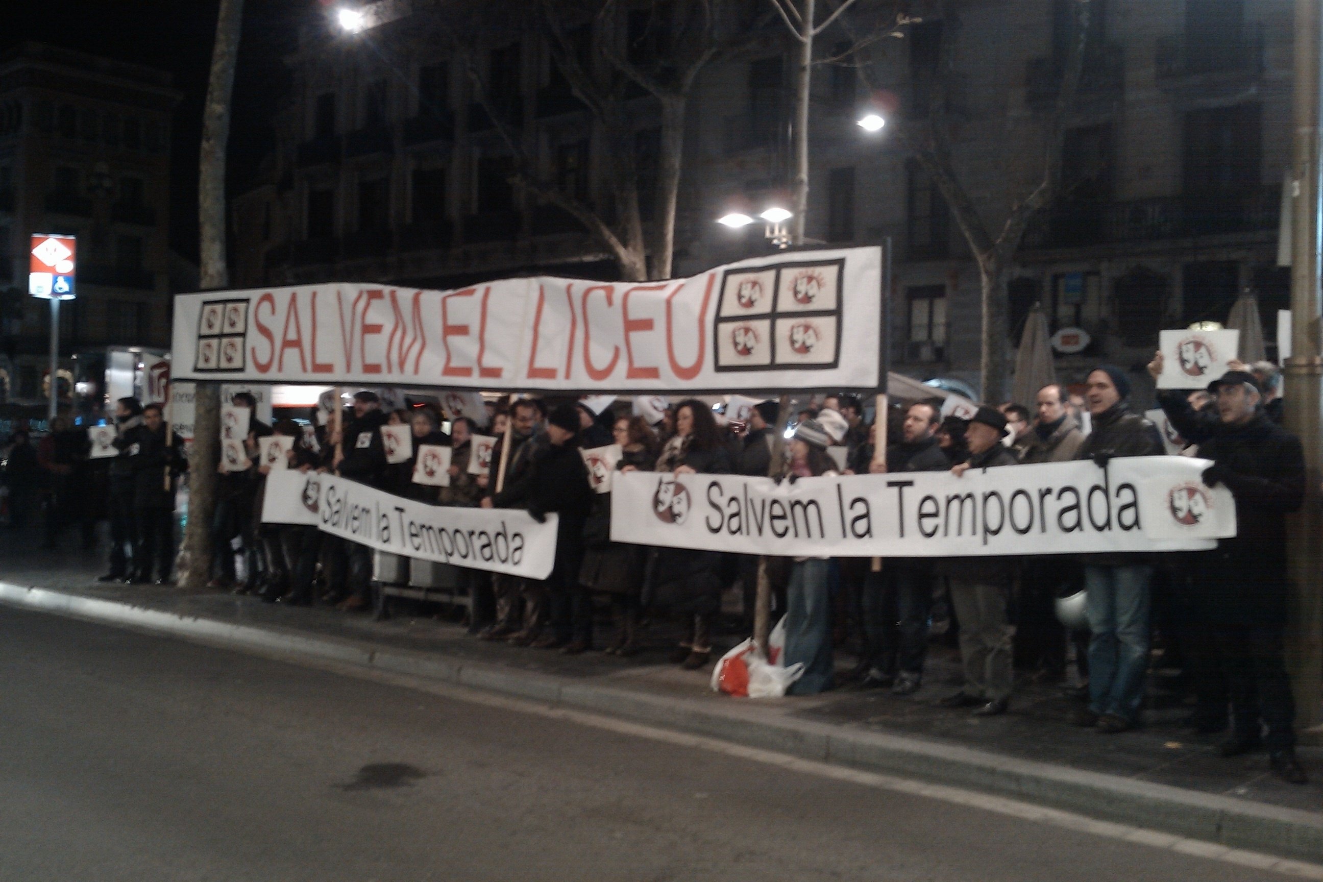 Los trabajadores del Liceu de Barcelona irán a la huelga el 27 de febrero coincidiendo con el estreno de »La Bohème»