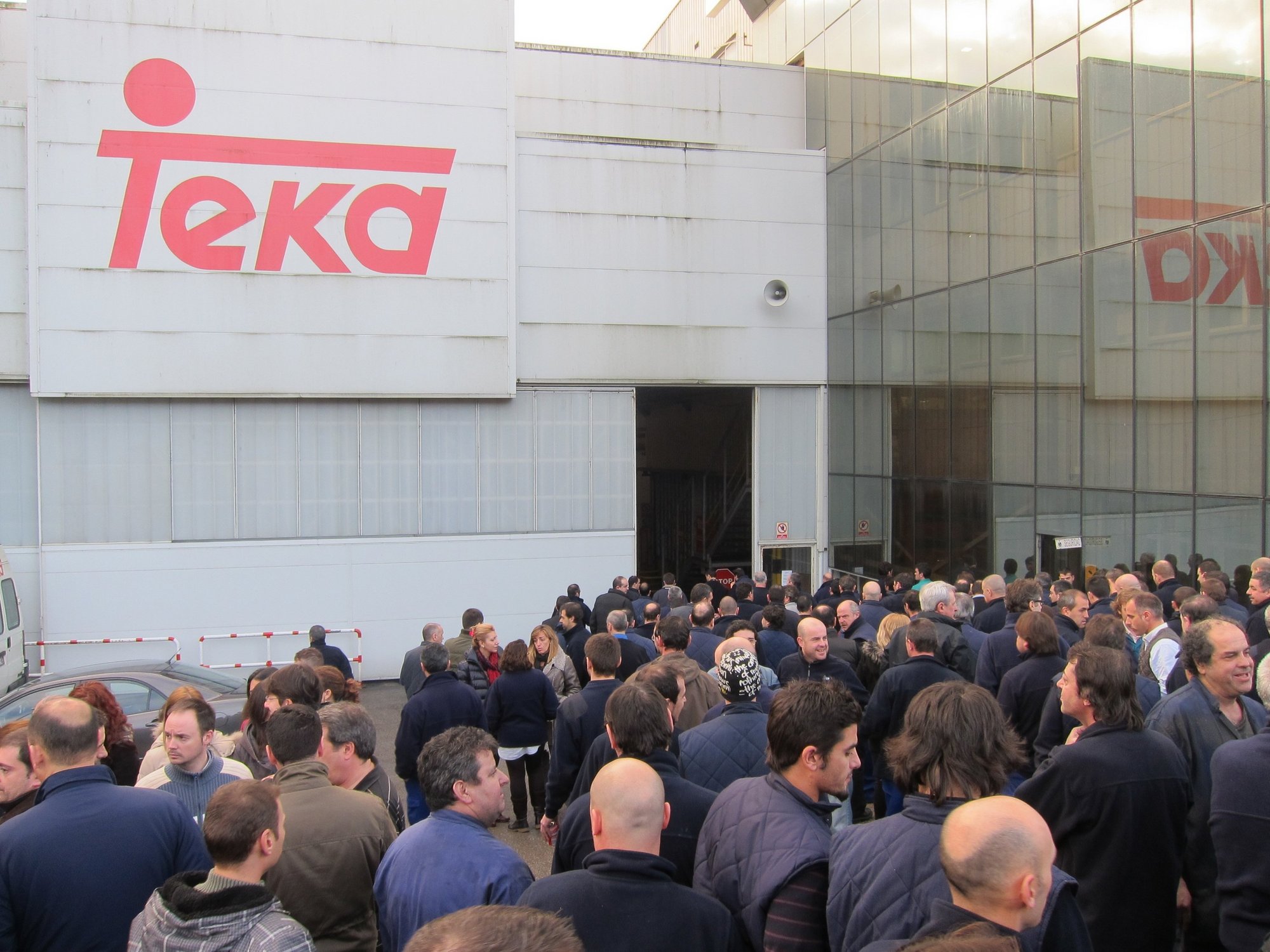 La plantilla de Teka apoya la decisión del comité de no aceptar la oferta de la empresa y seguirá con las protestas