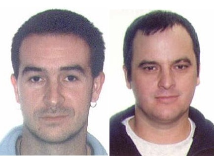 Detenidos dos presuntos etarras que servían de apoyo a la dirección de ETA