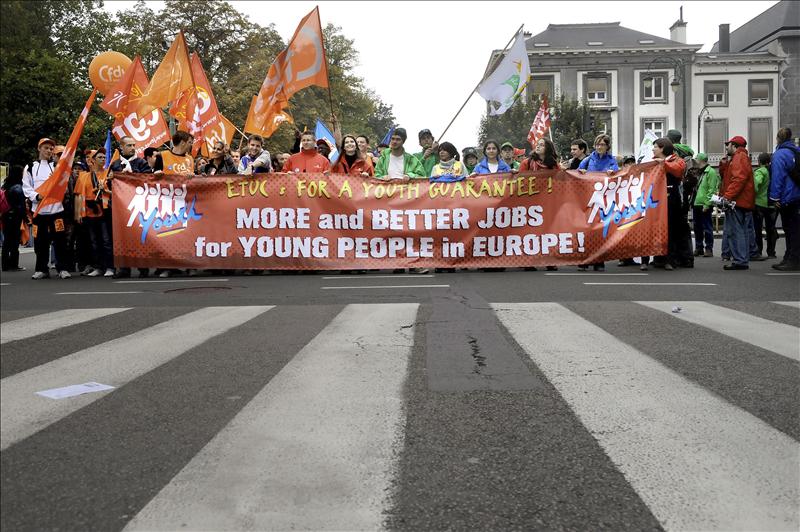 Los sindicatos se movilizan en toda Europa el 29 de febrero