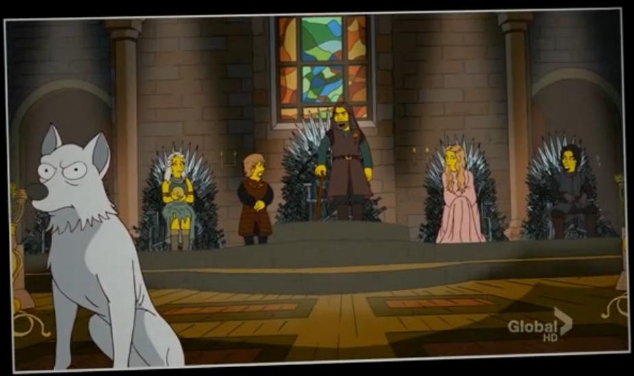 »Juego de Tronos» se convierte en los »Juegos de los Simpsons»