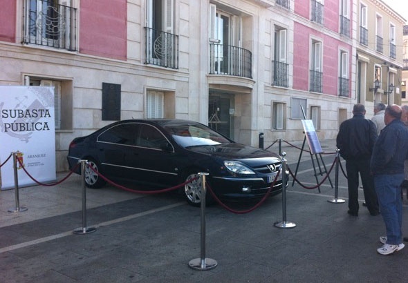 El Ayuntamiento de Aranjuez no consigue vender el coche blindado del exalcalde pese a tasarlo en poco más de 9.000 euros