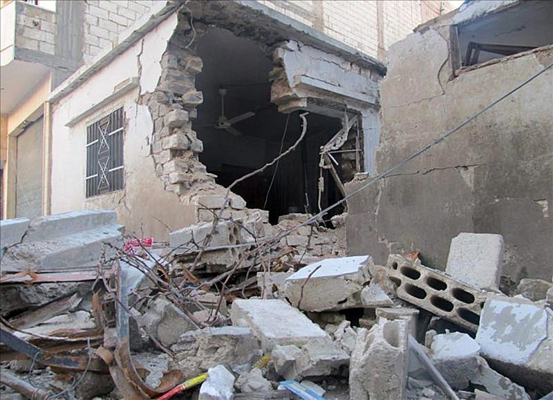 Mueren 13 personas degolladas por las fuerzas del régimen sirio en el barrio de Baba Amro en Homs