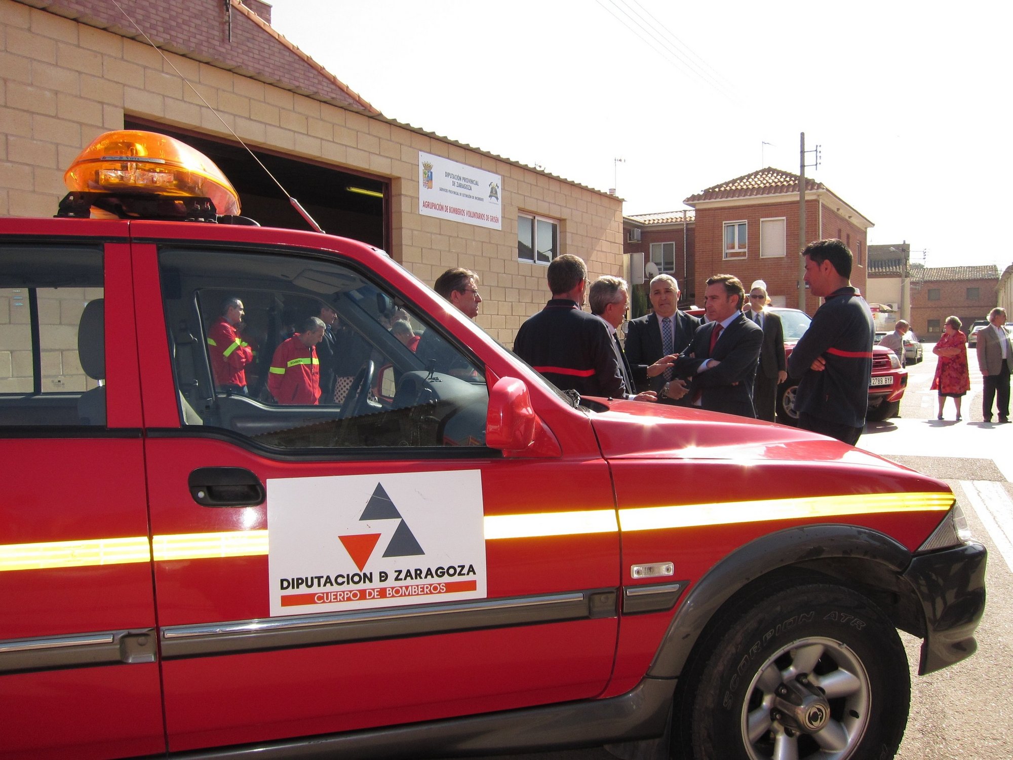 La DPZ completa su red de parques de bomberos con un cuerpo de voluntarios en Grisén