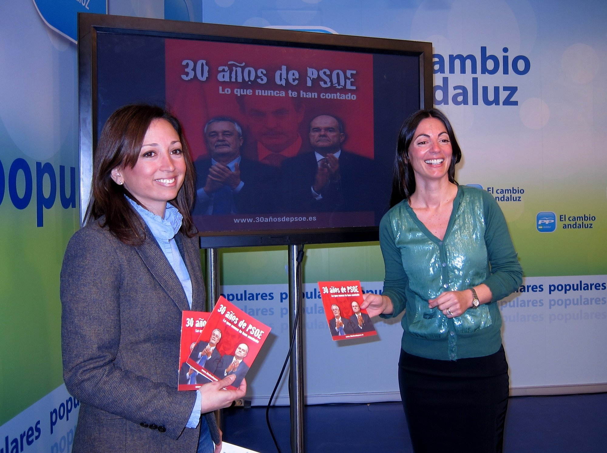 PPlanza una campaña para informar de «toda la verdad» de los 30 años del PSOE en la Junta de Andalucía