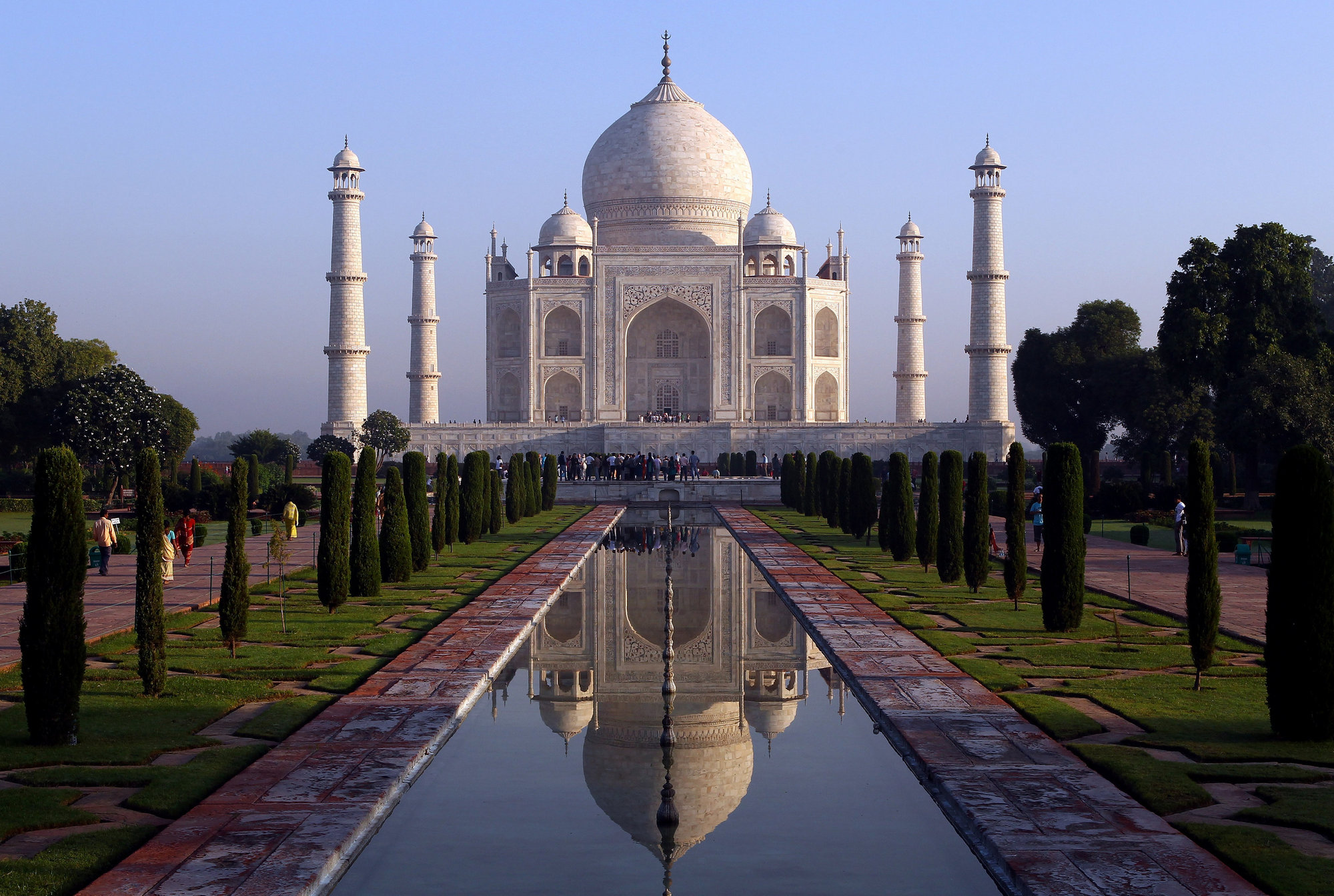 El Taj Mahal podría estar en peligro de derrumbe