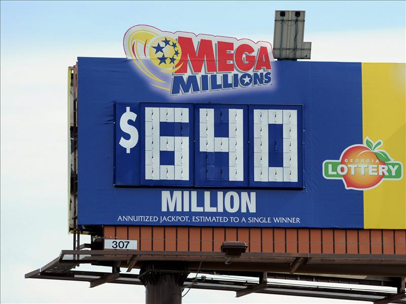 Tres ganadores de los 640 millones del «gordo» de lotería Mega Millions