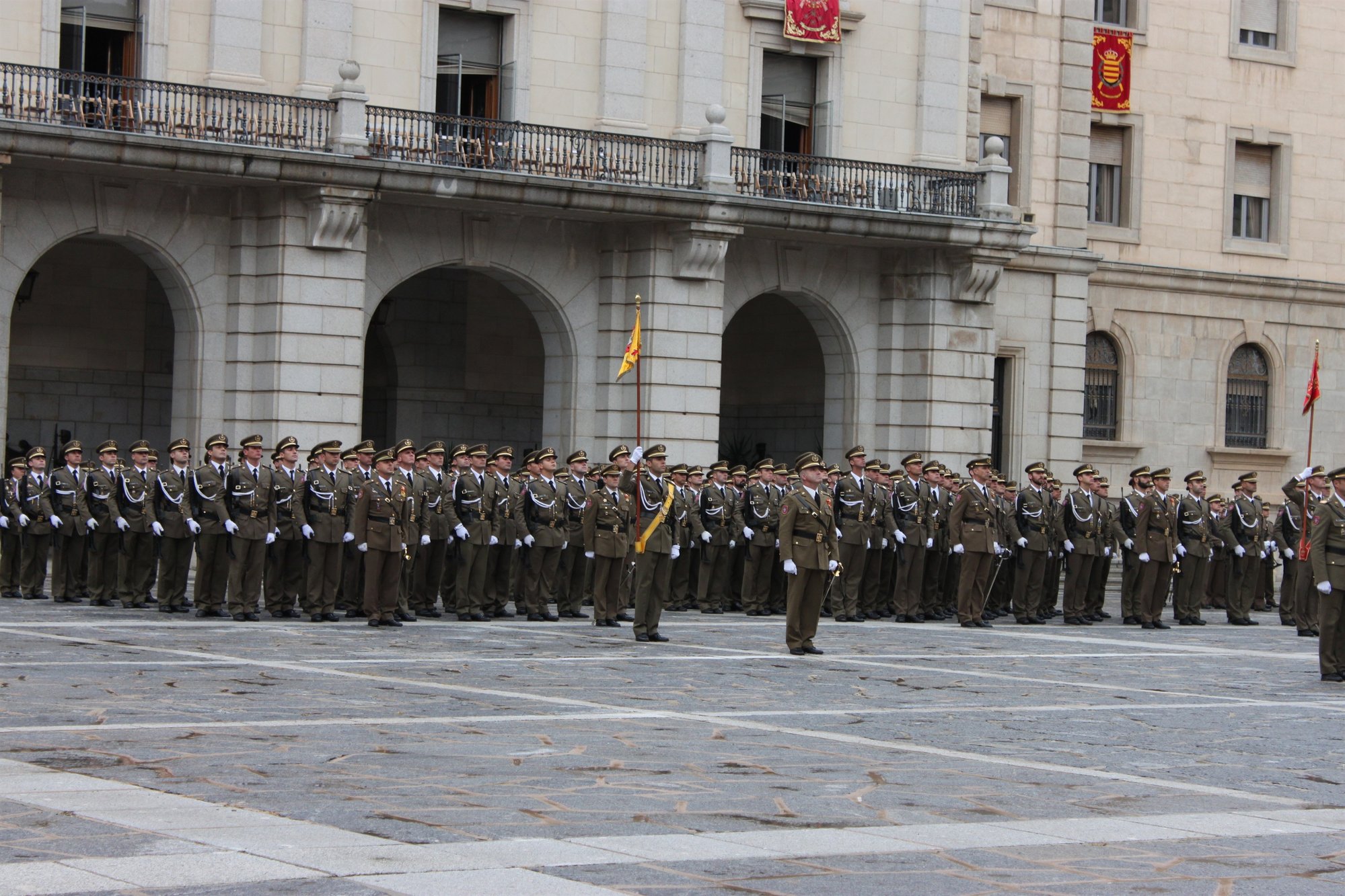 La Academia de Infantería de Toledo celebrará una Jura de Bandera para personal civil el próximo 26 de mayo