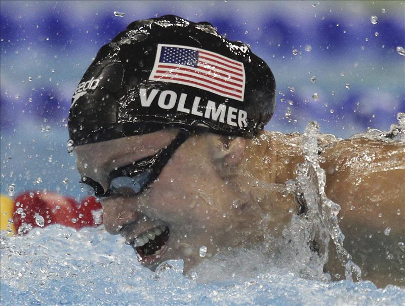 Dana Vollmer gana el oro y consigue el récord del mundo en los 100 metros mariposa