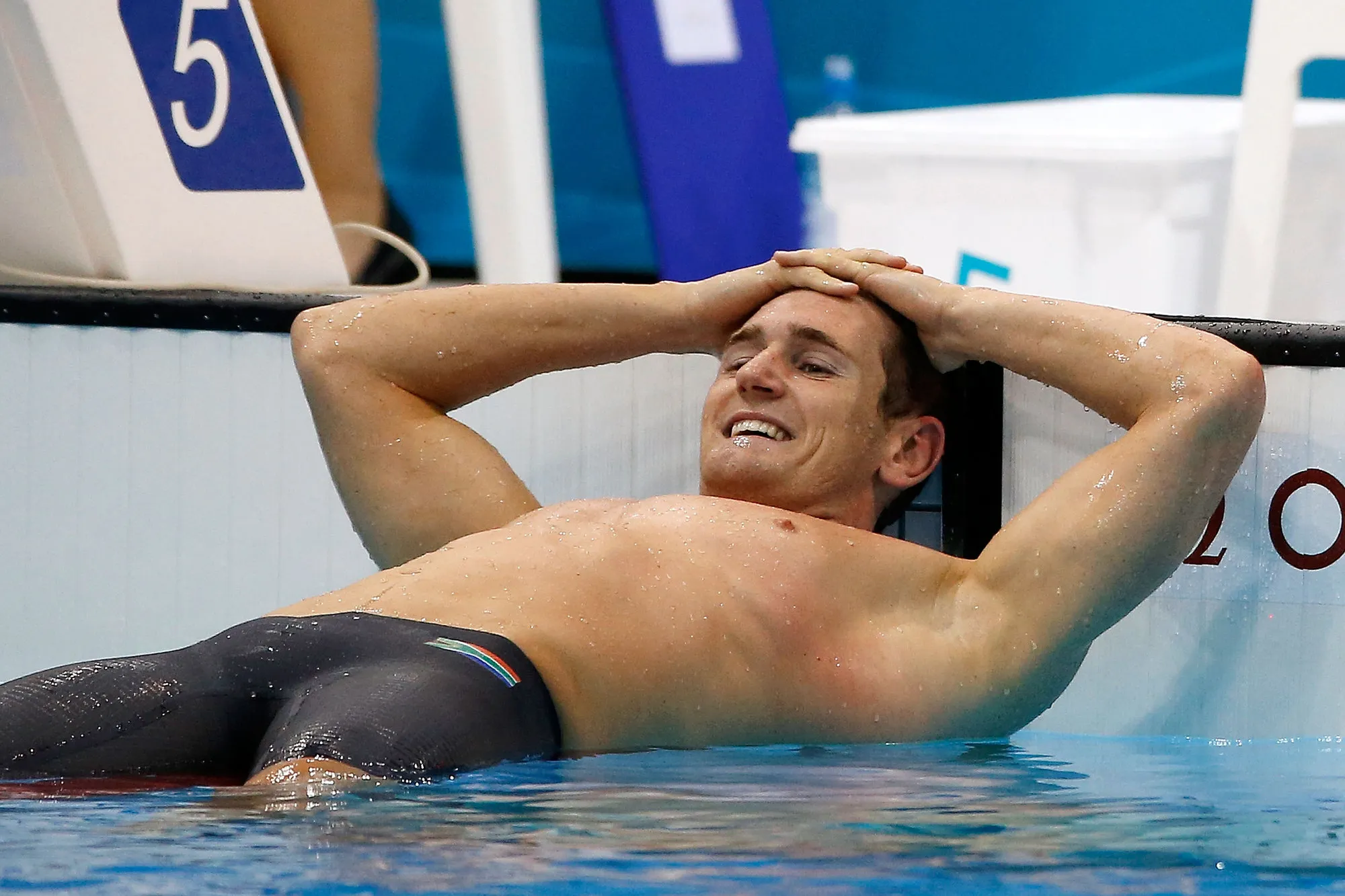 Cameron van den Burgh hizo trampa en Londres para ganar el oro