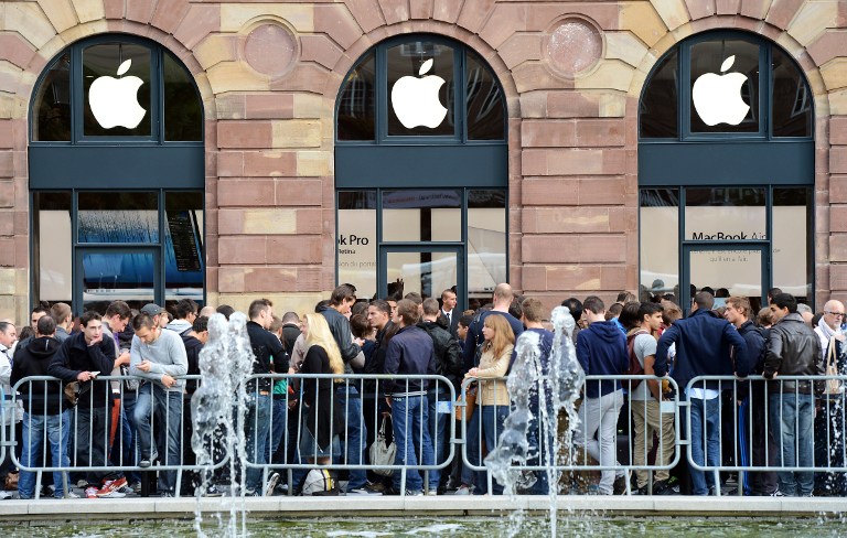 Apple vende más de 5 millones de iPhone 5 en su primer fin de semana de vida