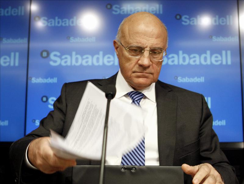 Banco Sabadell gana un 56% menos por las dotaciones del saneamiento
